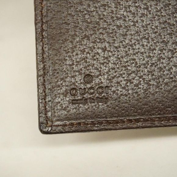 Gucci Guccissima Brown Canvas Wallet  (Pre-Owned) - Picture 7 of 10